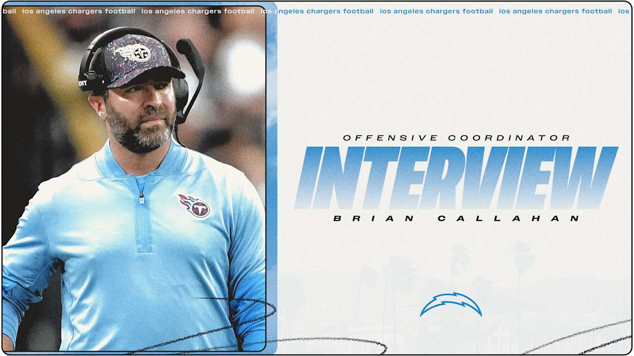 Chargers Interview Brian Callahan for Offensive Coordinator