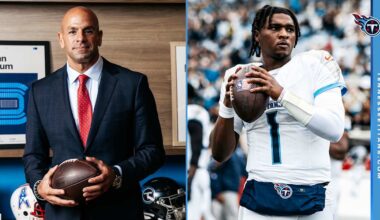 New Titans HC Robert Saleh Has High Hopes for QB Cam Ward, and OC Brian Daboll 