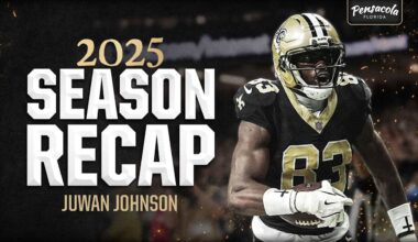 Saints TE Juwan Johnson's 2025 NFL Season Recap