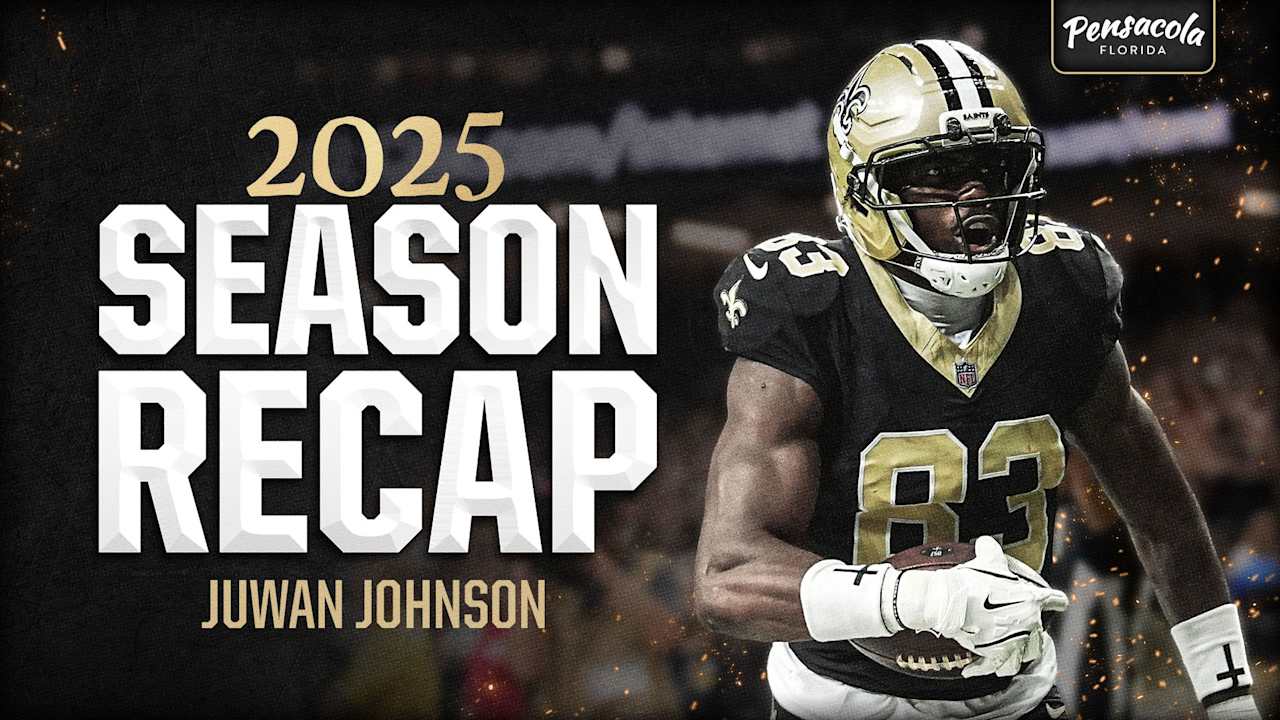 Saints TE Juwan Johnson's 2025 NFL Season Recap
