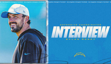 Chargers Interview Dylan Roney for Defensive Coordinator