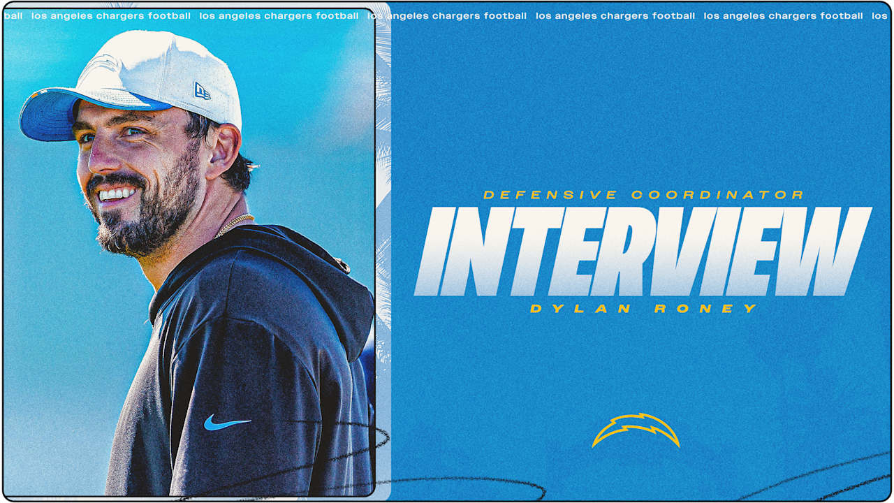 Chargers Interview Dylan Roney for Defensive Coordinator