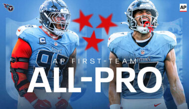 Titans DT Jeffery Simmons, Returner Chimere Dike Named First Team All-Pro