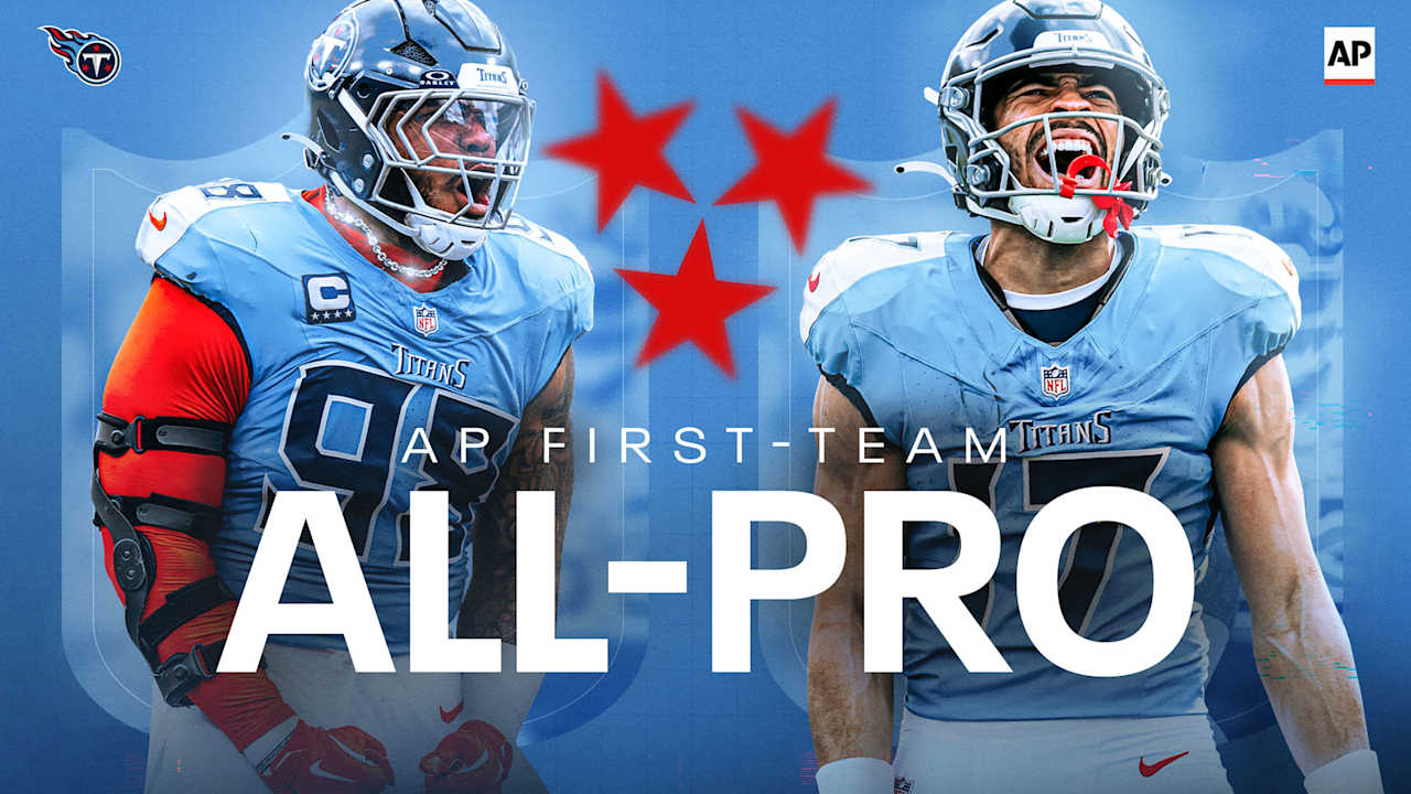 Titans DT Jeffery Simmons, Returner Chimere Dike Named First Team All-Pro