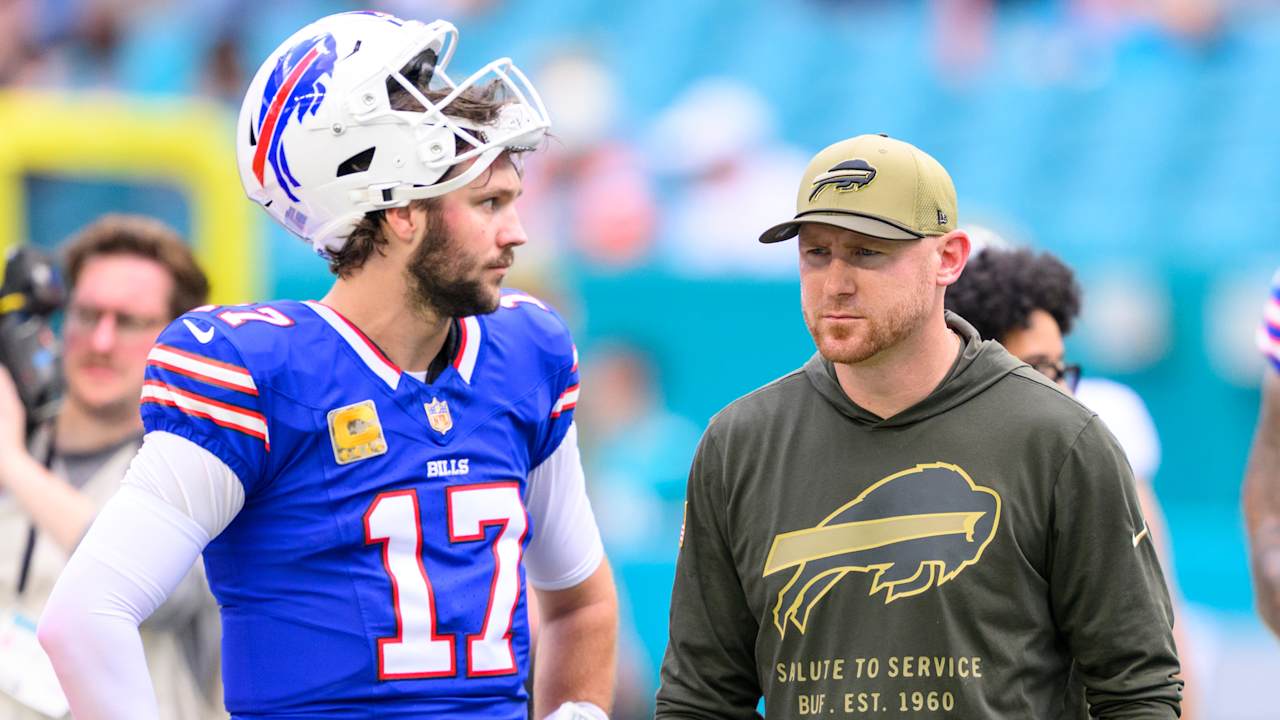 My job is to allow QB Josh Allen to be 'a better version of himself'
