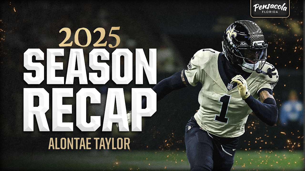 Saints CB Alontae Taylor 2025 NFL Season Recap