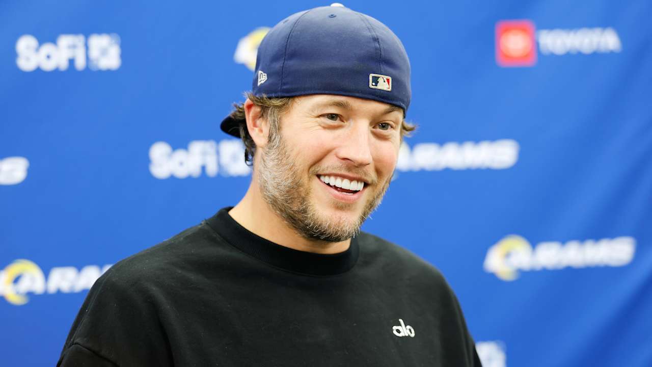 Matthew Stafford 'not worried at all' about injured finger ahead of Rams' bout with Bears