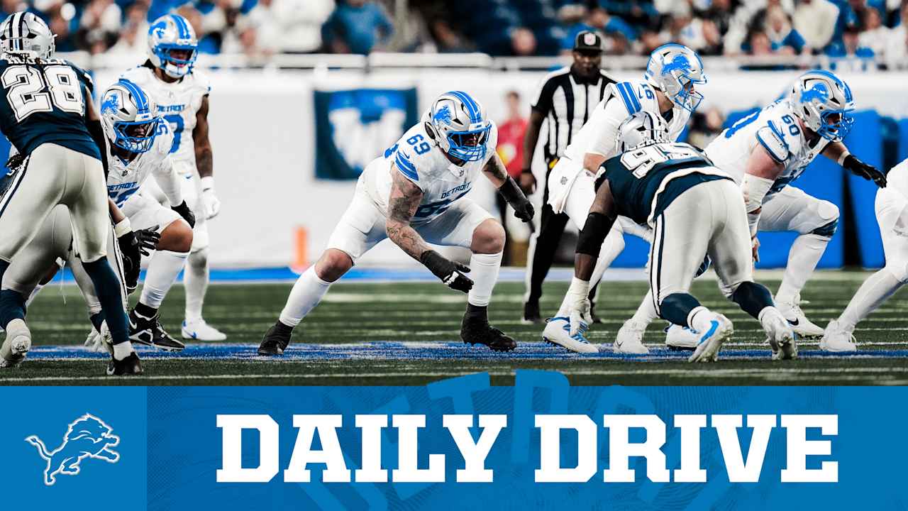 Detroit Lions' OL Tate Ratledge talks about hitting, learning to fight rookie wall, plus his biggest offseason priority