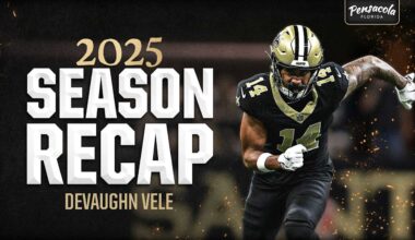 Saints WR Devaughn Vele's 2025 NFL Season Recap