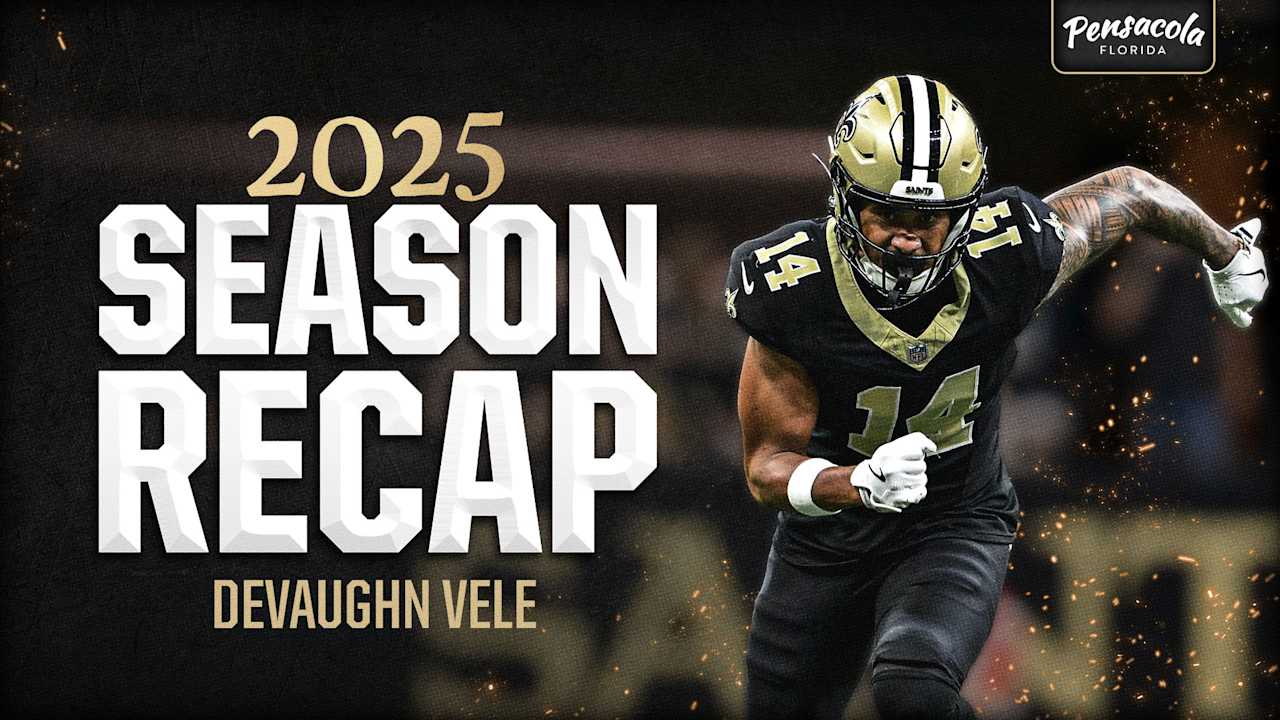 Saints WR Devaughn Vele's 2025 NFL Season Recap