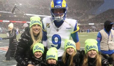 What Matthew Stafford Told His Crying Daughter After Rams Playoff Loss