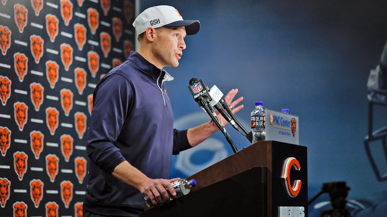 Bears coach Ben Johnson focused on 2026 after memorable first season