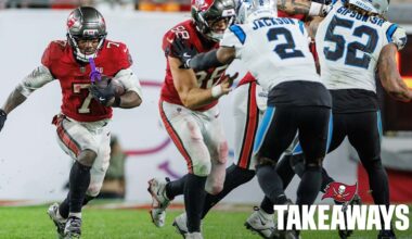 Takeaways from Buccaneers-Panthers | Week 18