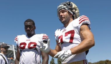 How 49ers rookie Mykel Williams has relied on Nick Bosa after ACL injury – NBC Sports Bay Area & California