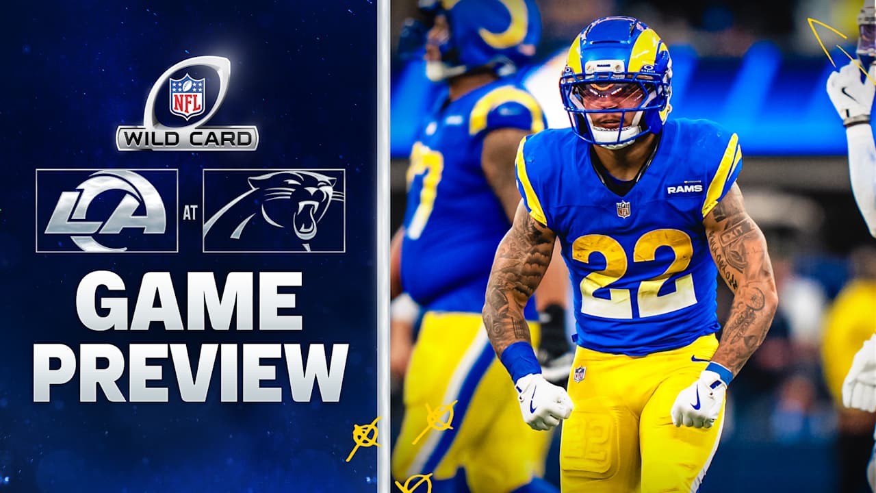 Los Angeles Rams’ playoff run begins with Wild Card clash in Carolina