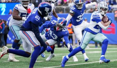 Blue, Mafah both 'showcase' rookie RB talent in Cowboys' finale