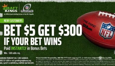 DraftKings promo code: Claim $300 in bonus bets for Panthers-Rams, Bears-Packers on NFL Wild Card Saturday