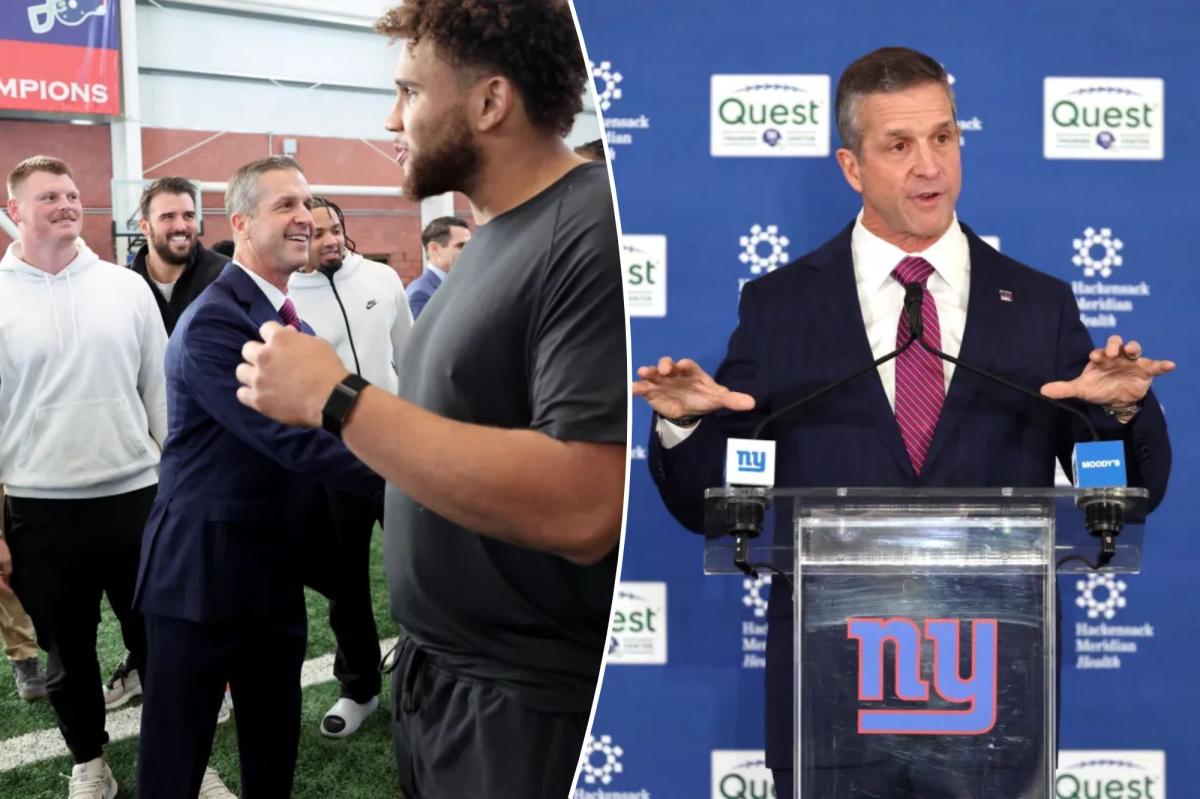 Giants need exactly what they signed up for with John Harbaugh