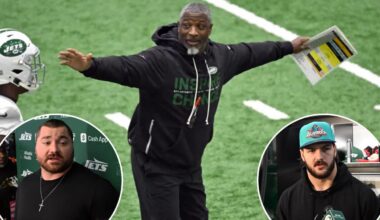 Jets still brimming with belief in Aaron Glenn after dismal season