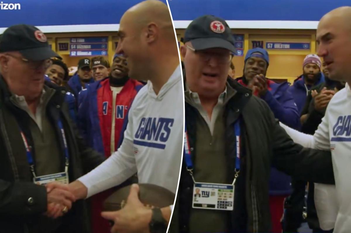 John Mara gets Giants game ball in emotional scene as co-owner continues cancer battle