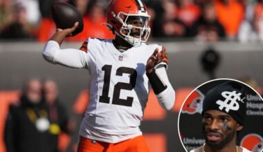 Shedeur Sanders gets Pro Bowl nod to replace Drake Maye in rare Browns honor