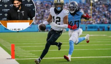 Saints' Chris Olave to miss Week 18 with blood clot in lung