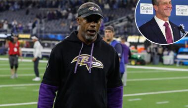 Giants request interview with Ravens assistant Willie Taggart as John Harbaugh assembles staff