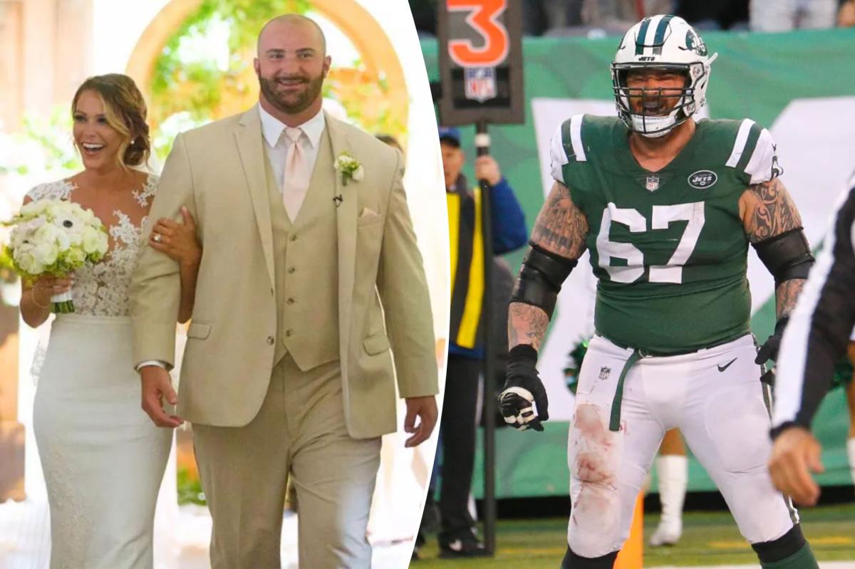 The NFL drug tested my Jets husband on our wedding day