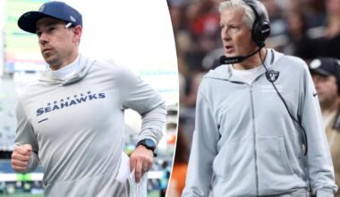 Seahawks' Klint Kubiak a prime option in Raiders' coach search as process starting to come into focus