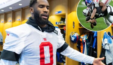 Brian Burns finding reasons for 'brighter side' in more Giants disappointment