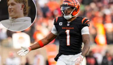 Giants' Jaxson Dart would love to have Ja'Marr Chase team up with Malik Nabers