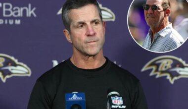 John Harbaugh found out about Ravens firing while driving