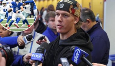 Jaxson Dart's first Giants offseason comes with another new role