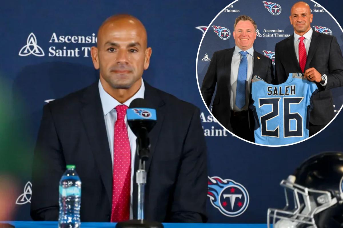 Robert Saleh plans dramatic change with Titans after Jets flop