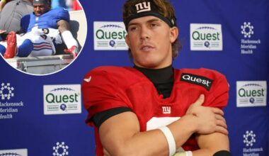 Jaxson Dart excited to 'light it up' with Malik Nabers in Giants future