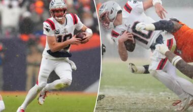 Drake Maye lands on injury report as Patriots prepare for Super Bowl practices