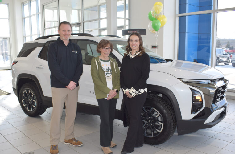 IM woman gets new vehicle as Chevy Packers contest winner | News, Sports, Jobs