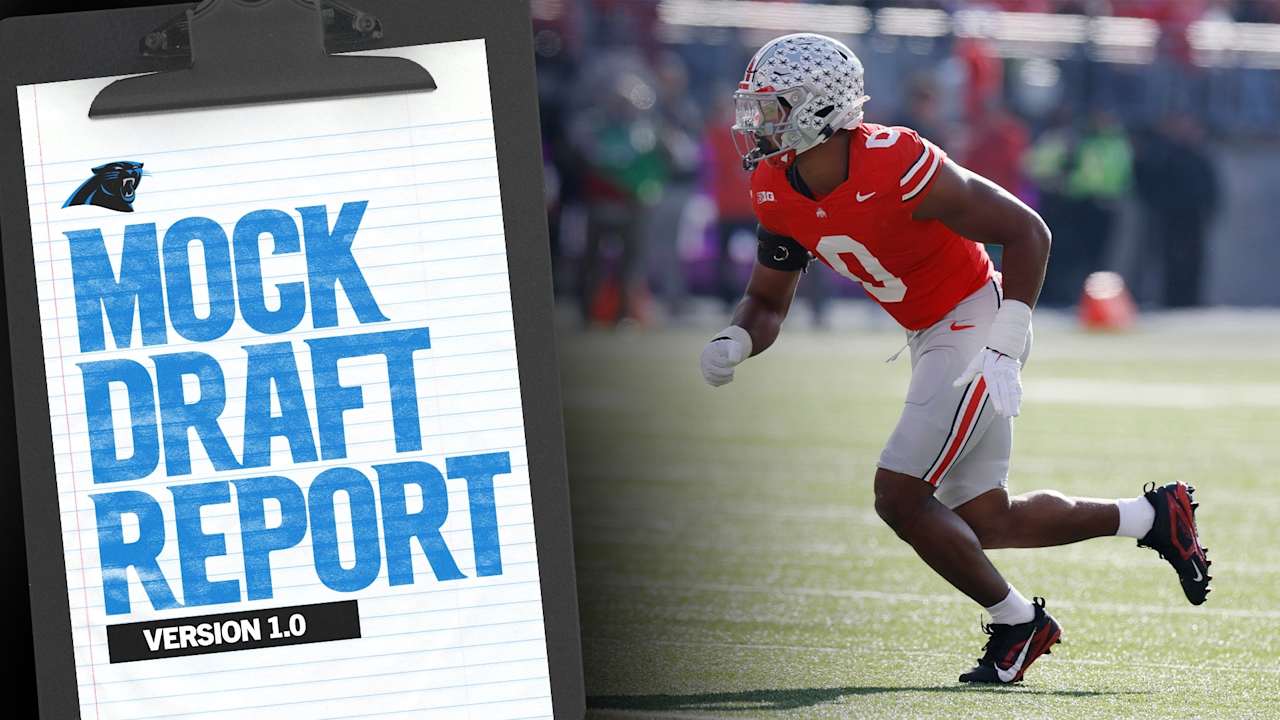 Carolina Panthers 2026 Mock Draft Report, version 1.0