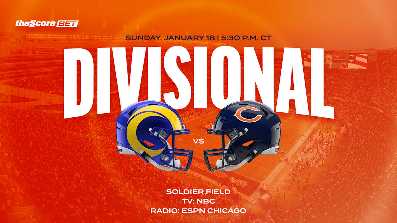 Chicago Bears vs. Los Angeles Rams 2025 Divisional Round Playoff Game