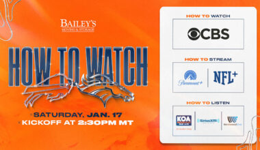 Denver Broncos vs. Buffalo Bills in AFC Divisional Round