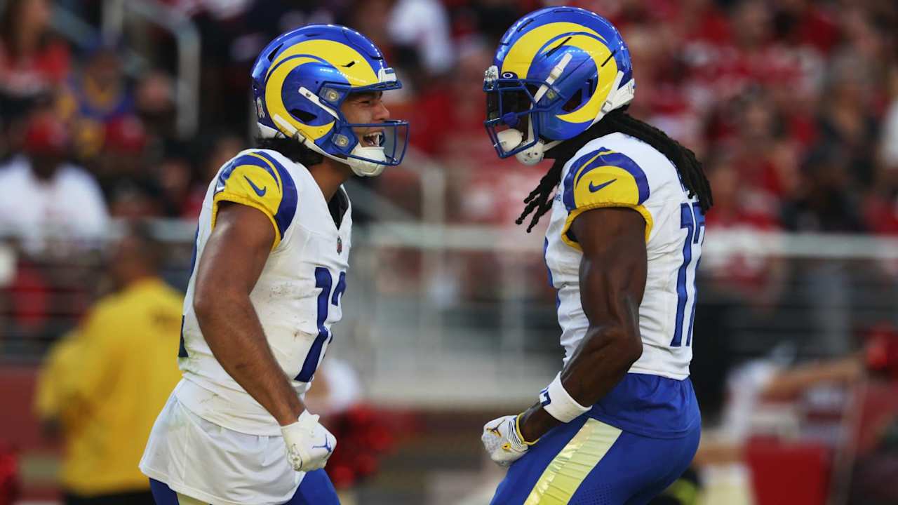It will 'take an exceptional effort' to slow Rams WRs Puka Nacua, Davante Adams