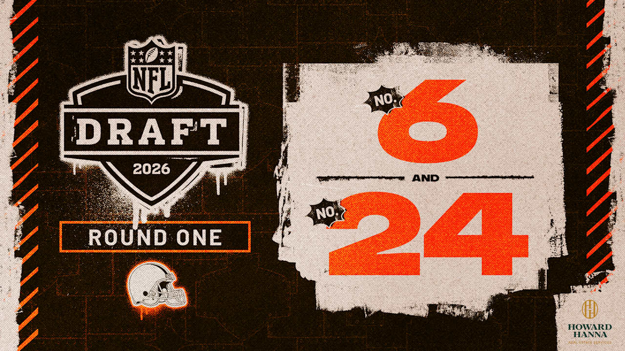 Browns land 24th overall pick in the 2026 NFL Draft