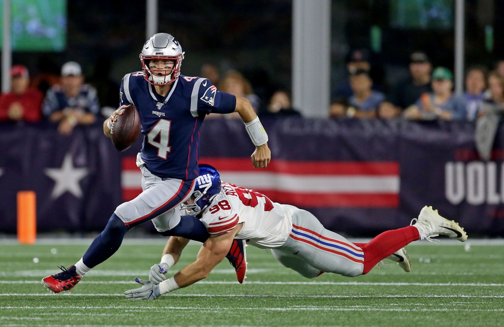 What Patriots know, remember about their former QB Jarrett Stidham