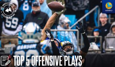 Top 5 offensive plays from Rams' 2025 season