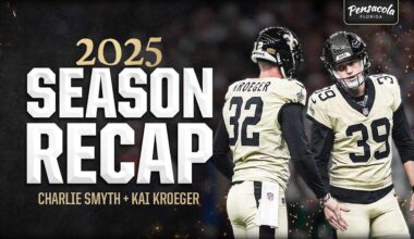 Saints K Charlie Smyth and P Kai Kroeger's 2025 NFL Season Recap