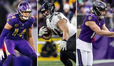Kyle Hamilton, Jordan Stout, Patrick Ricard Are Ravens Named to 2025 All-Pro Teams