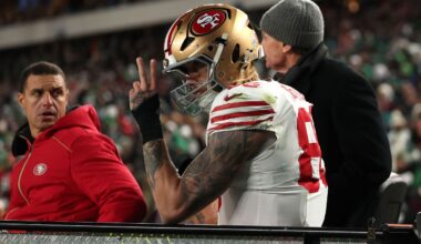 49ers' George Kittle suffers Achilles injury, ruled out