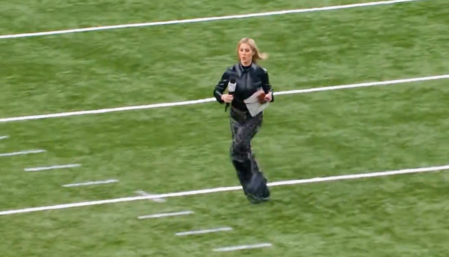 Laura Rutledge reflects on Sugar Bowl halftime sprint