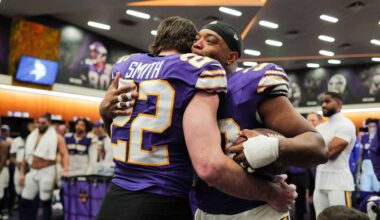 Harrison Smith & C.J. Ham Soak in Special Moments as Vikings Top Packers in 2025 Finale