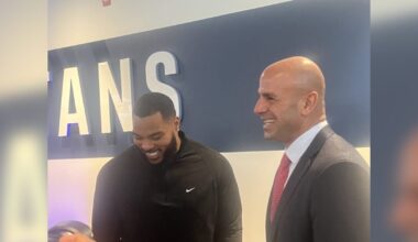 Saleh promises to bring leadership to Titans